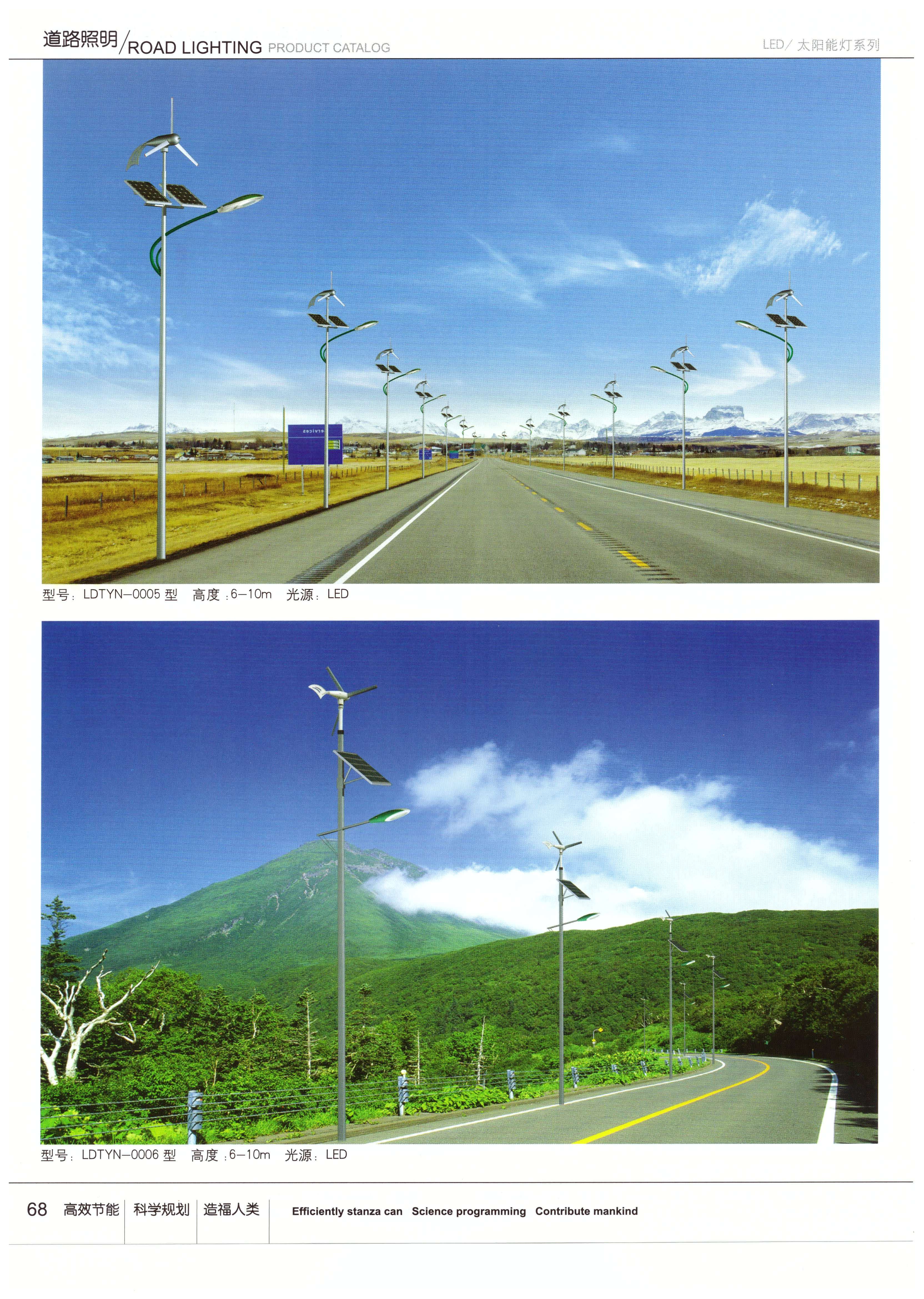 太陽能風(fēng)光互補(bǔ)路燈002